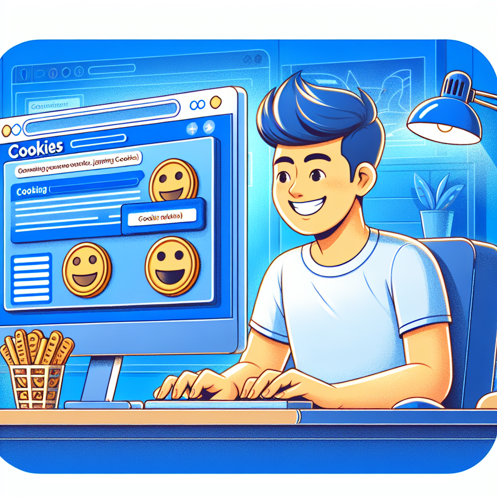 Cookie usage illustration